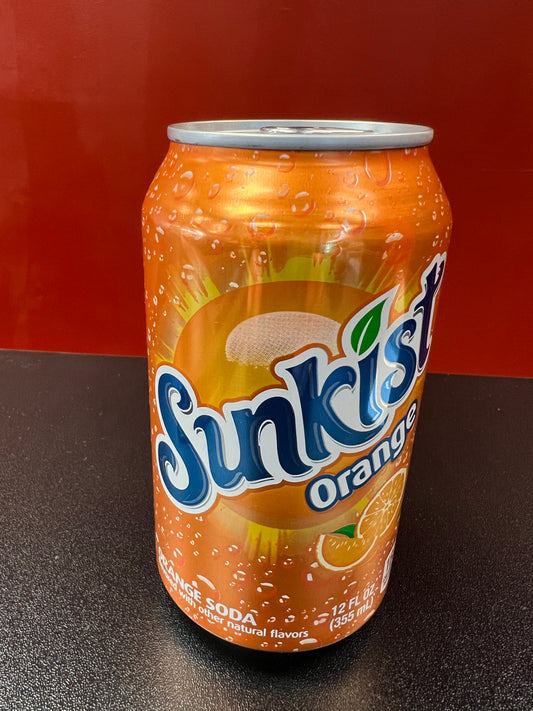 B011 新奇士橙味汽水 12 oz can Sunkist Soda